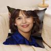 SSophie MMarceau Cushion Cover Soft Plush Fabric DoubleSided Printed Cushion Covers for All Seasons Home Decor