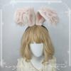 Лолита Пухлые Кроличьи Уши Ободок Сладкий и Милый Ушастый Кролик Заколка для Волос Огромные Кроличьи Уши Ободок KC