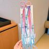 Sweet Colorful Wigs Ponytail Rubber Band Adjustable Hair Ornament Fashion Braided Head Rope  Party