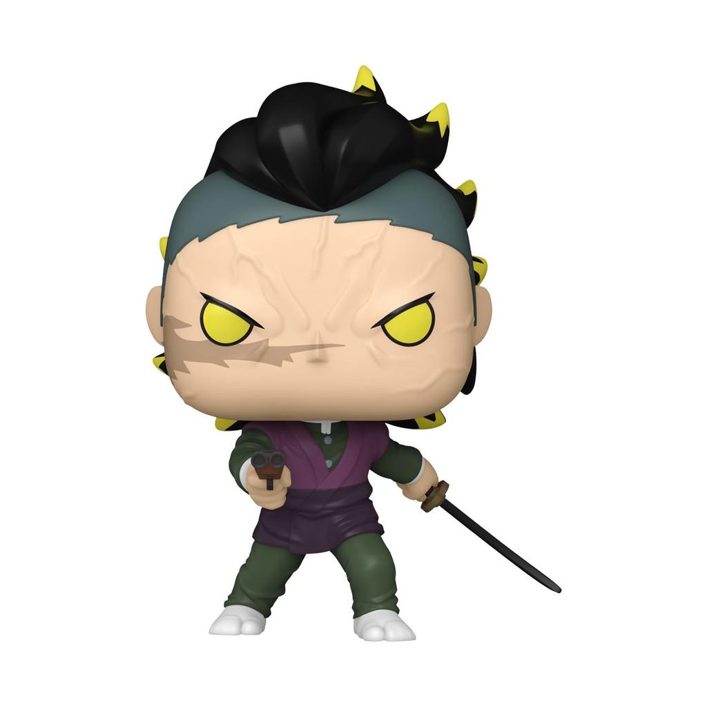 Funko Поп-фигурка Демонобойца Гэнъи Виниловая коллекционная фигурка Идея для подарка Официальная атрибутика Игрушки для детей и взрослых Модель-фигурка для фанатов аниме Коллекционеров Анимация