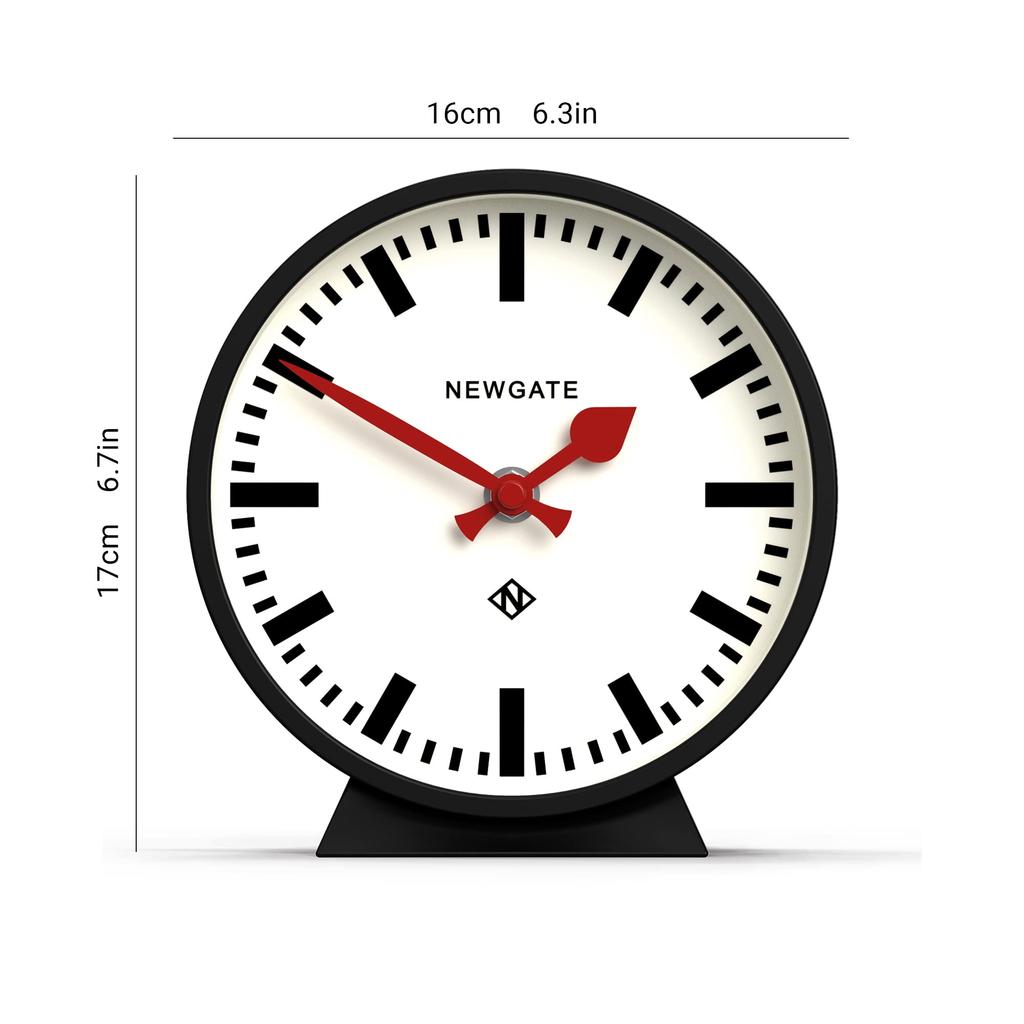 НОВЫЕ настольные часы GATE M с каминным замком MMAN390PGY (Новые ворота)