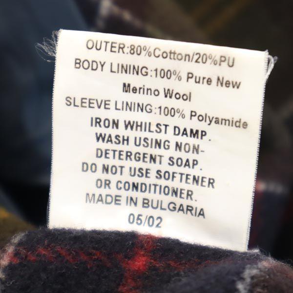 Barbour Long Sleeve Blouson S Navy Back Fleece Men's Used