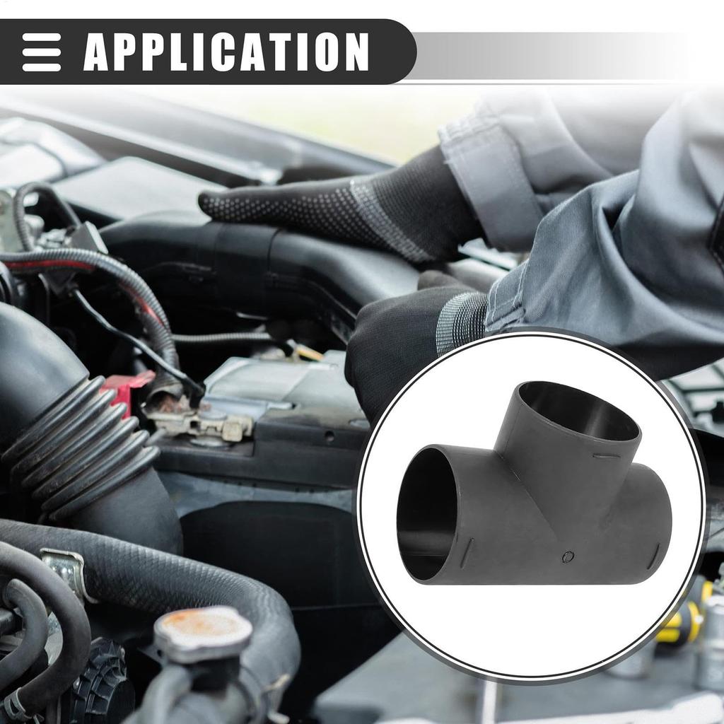 Car Heater Air Duct Elbow Pipe, Heater Pipe Duct, 60mm 3 Way Air Duct