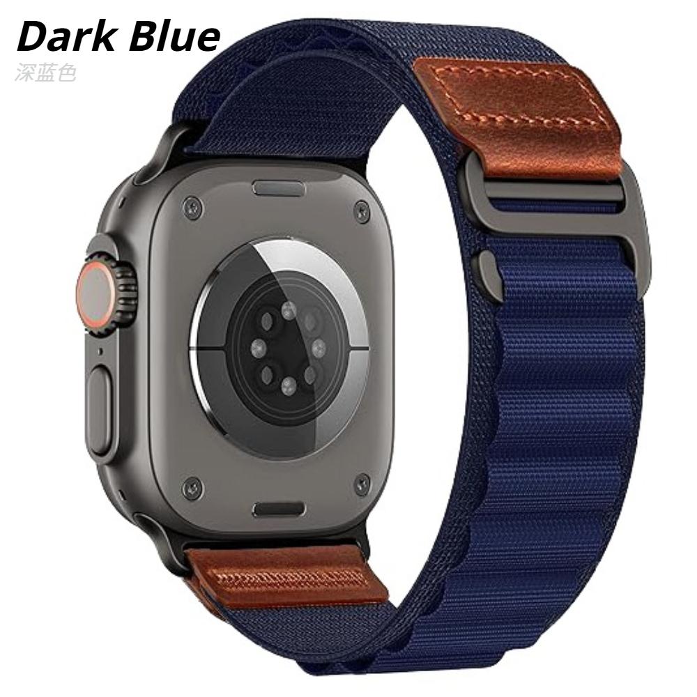 Ремешок Alpine Loop для Apple Watch Band Ultra 3 2 49 мм 45 мм 46 мм Браслет Iwatch Серия 11 10 9 8 7 6 SE 5 4 38 42 41 мм 44 мм 40 мм