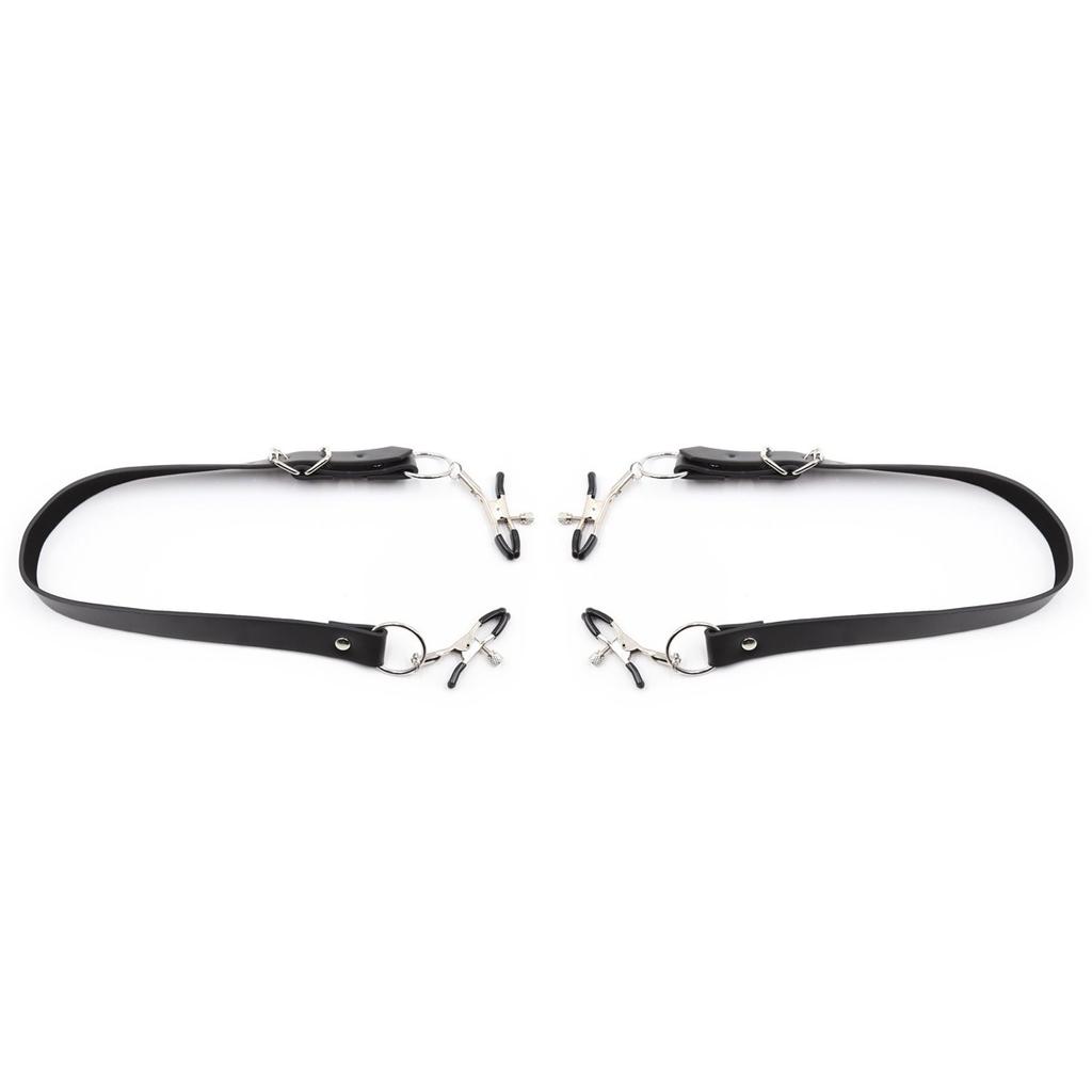 Genital Clamps Labia Spreader Clips Straps   Restraints Humiliation Nipple & Clitoral Toys