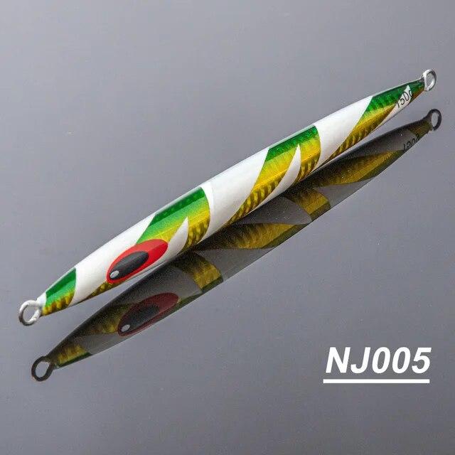 NOEBY приманки для медленного джиггинга 80 г, 100 г, 120 г, 150 г, 200 г, 250 г, 300 г, металлическая ложка для джига, искусственная приманка для джиговой ловли, светящиеся снасти для морской рыбалки