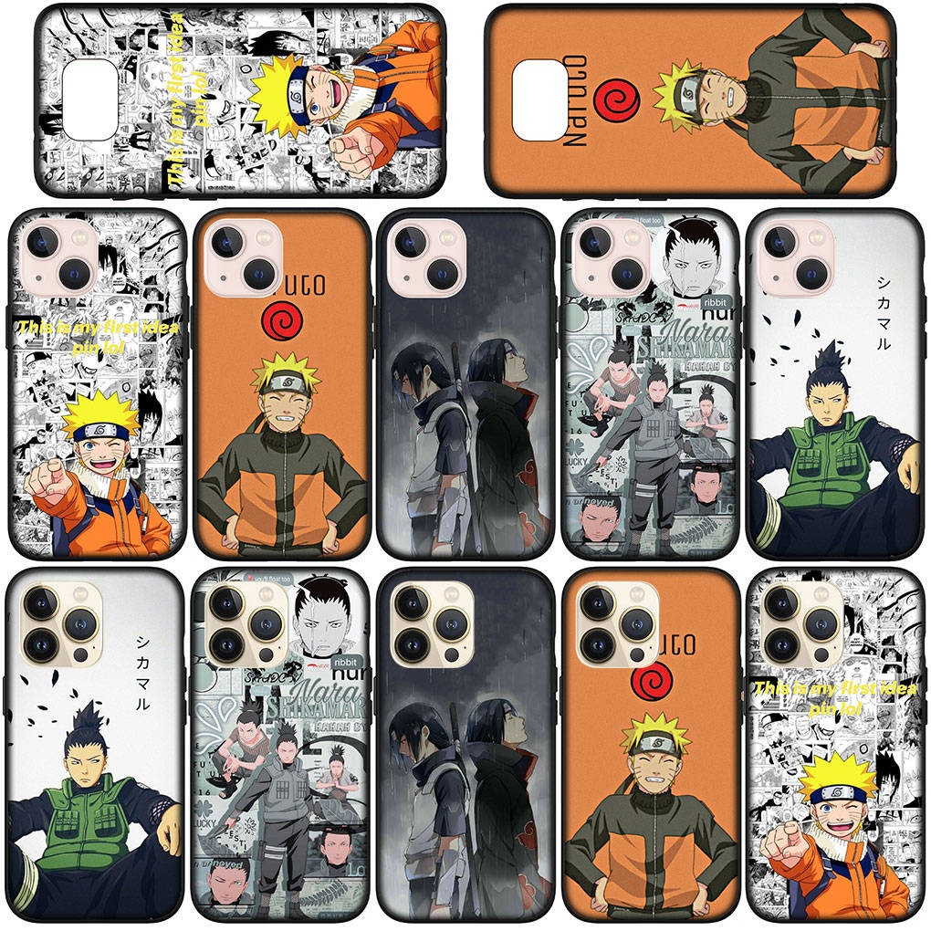 Чехол для телефона Samsung Galaxy S25 S24 S23 iPhone 16 15 Redmi Note 14 13 12 16E 8 9 X 11 Pro Max XR OPPO Moto Huawei Nara Shikamaru Poster Naruto Cover