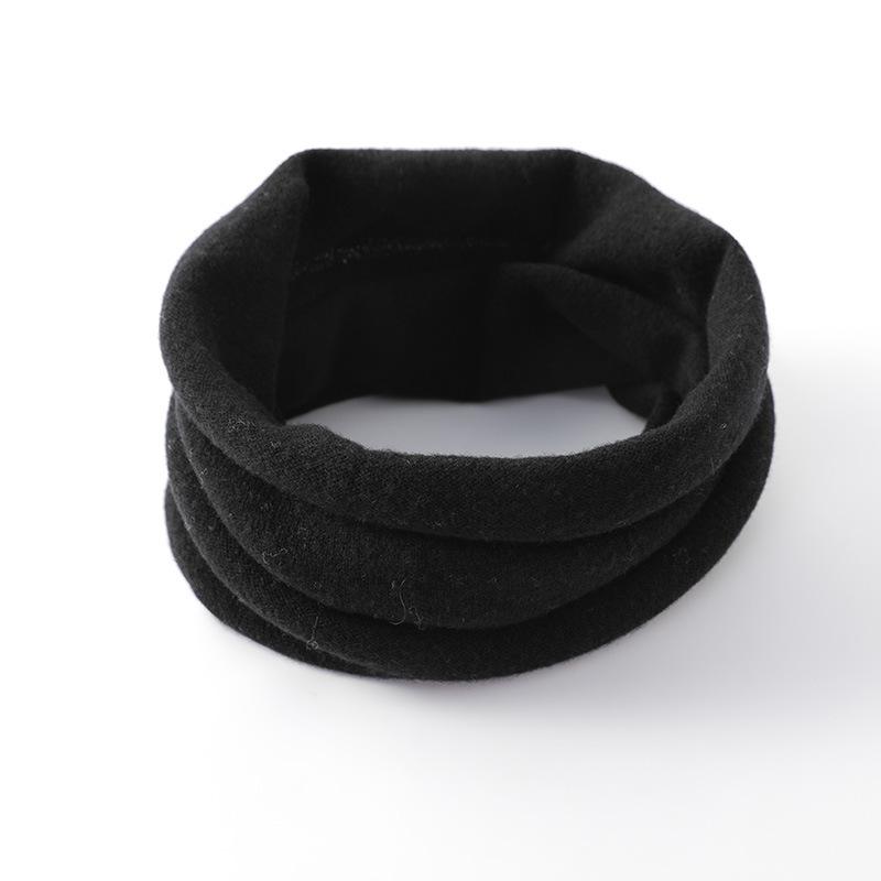Осенне-зимний тонкий однотонный шерстяной чехол на шею для мужчин и женщин, защита шеи, теплый вязаный фальш-воротник, универсальный шарф от солнца