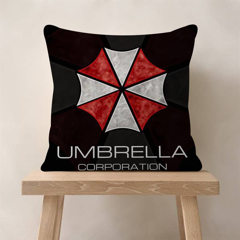Game RResident EEvil UUmbrella Pillow Anime Pillow Sofa Bed Head Pillow Cover Cushion Cover 45x45 cm Fashion