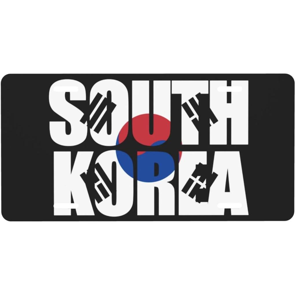 Vintage Plaque National Flags License Plate Spain Russia Netherlands Metal Tin Sign Garage Bar Pub Club Home Wall Decor 6X12Inch