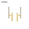 Lindon Women Copper Alloy Zircon Earrings Drop Earrings For Women Wedding Party Gifts
