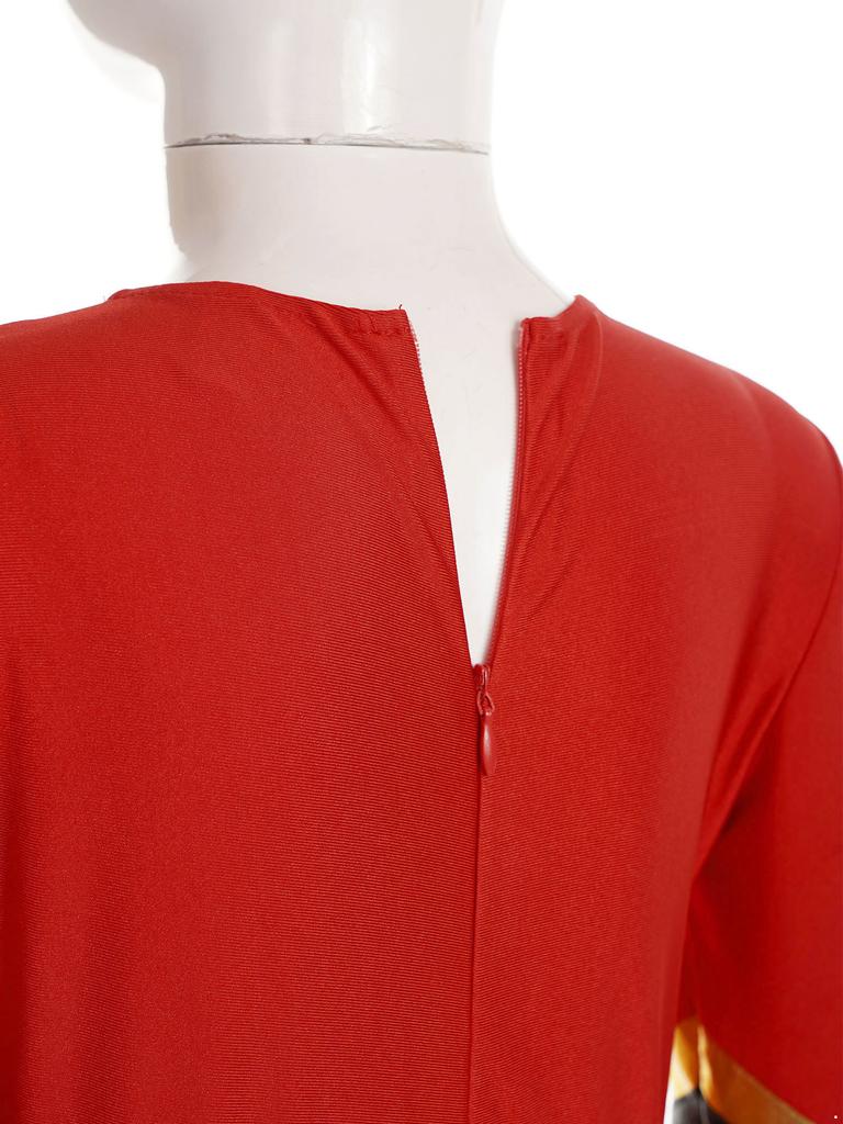 Костюм лидера группы поддержки для девочек с длинным рукавом, танцевальное платье для черлидинга, наряд на Хэллоуин