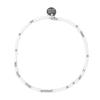 Bracelet - LUXENTER - Xanvi - Cristal blanc - Finition argent sterling 925 - Diamètre 55 mm
