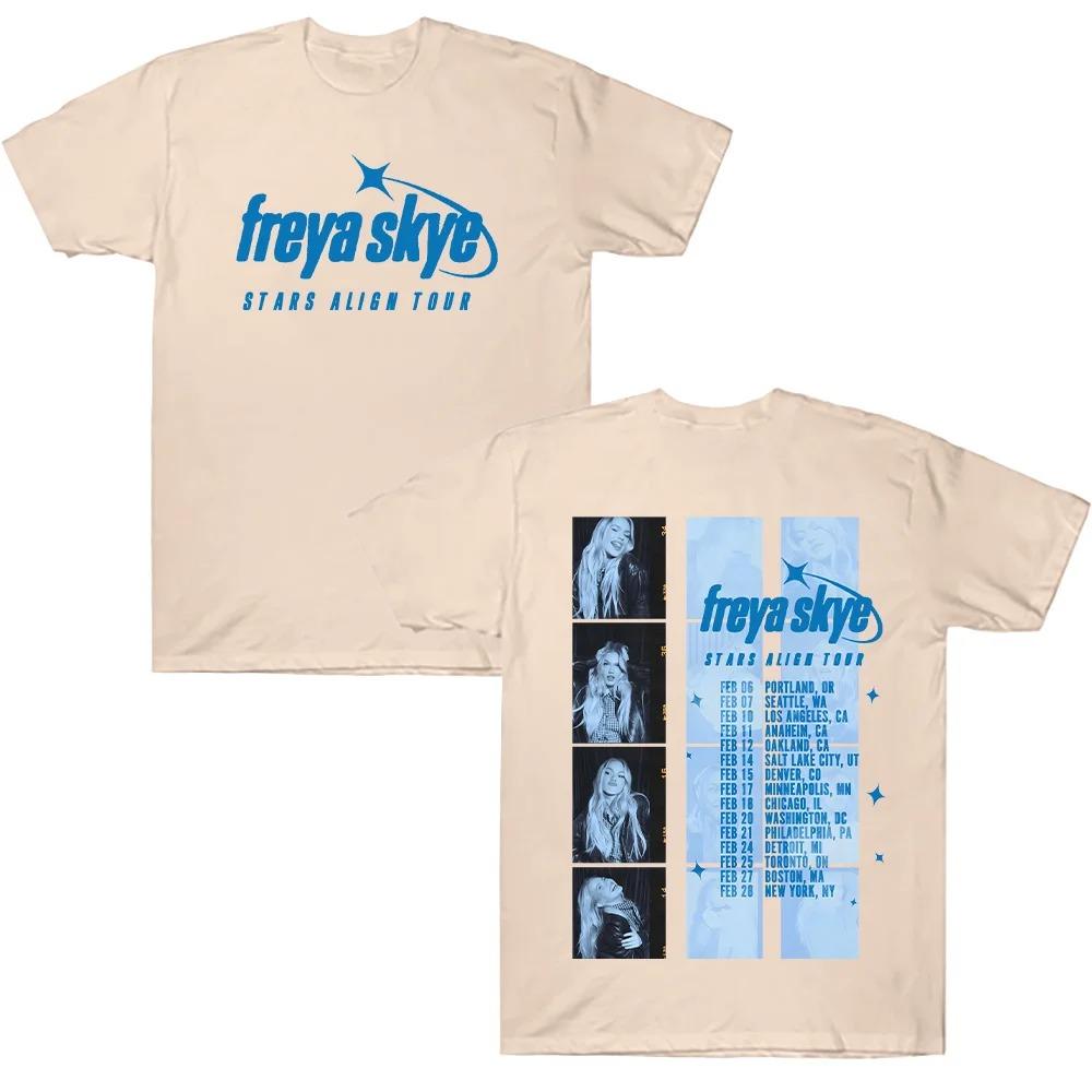 Freya Skye Stars Align 2026 Summer Tour Concert Tee  Unisex HighQuality 100 Cotton Soft Graphic UK Pop Singer Merch