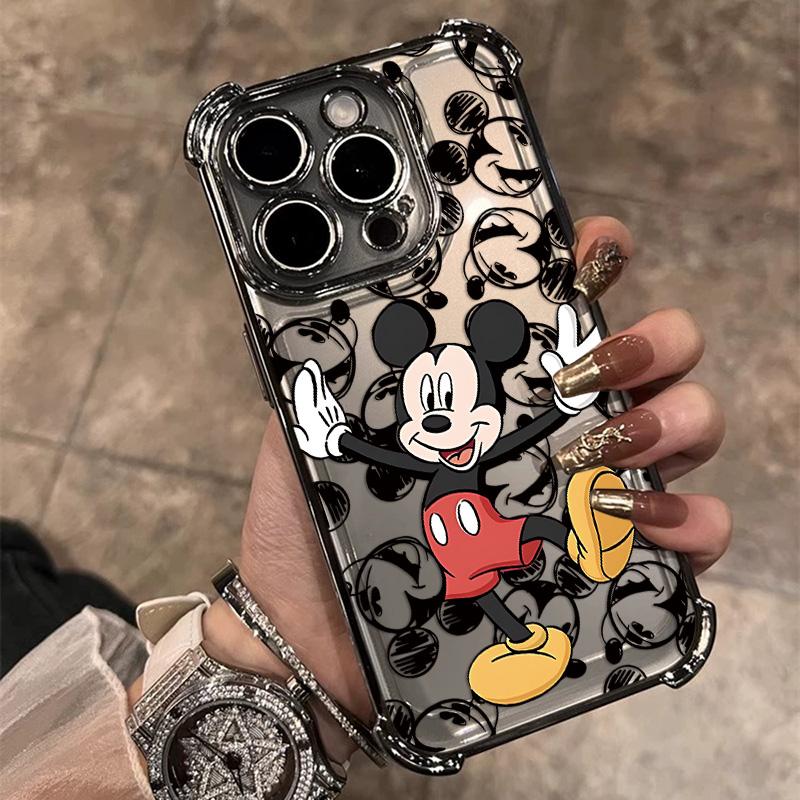 Граффити M-Микки Минни Покрытие Чехол для телефона Для iPhone 17 17e 16e 16 15 14 13 12 11 Pro Max X XR XSMax Mini Air Plus Противоударный