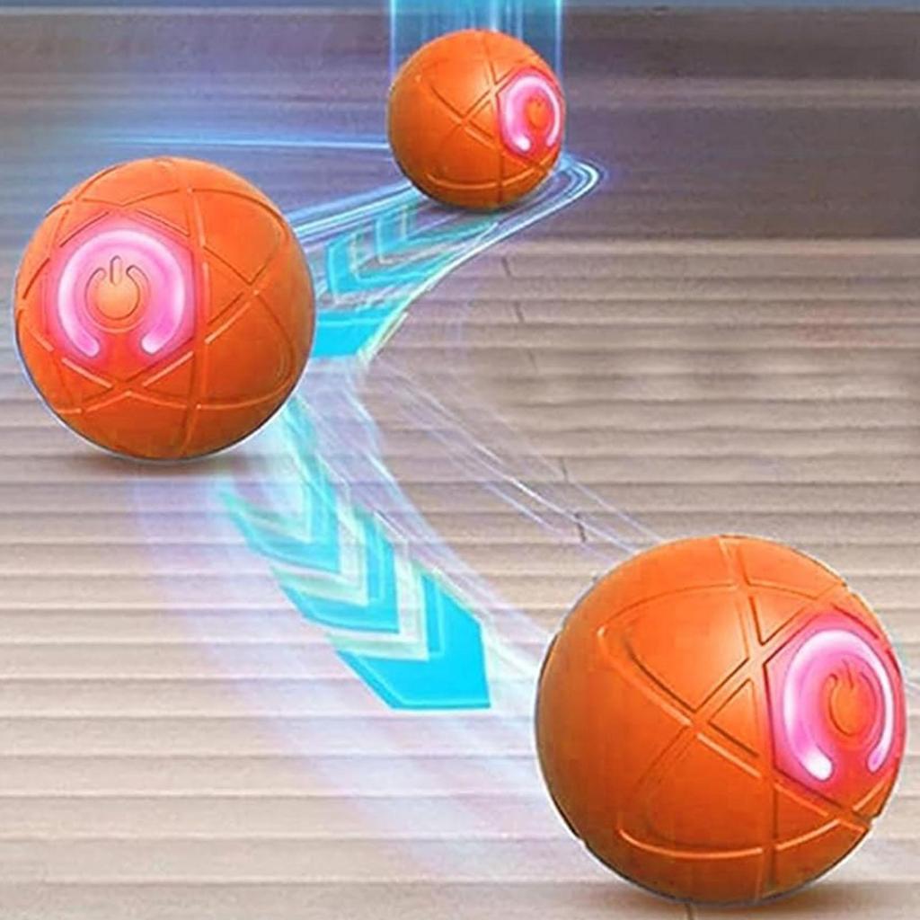 Интерактивная игрушка для собаки USB, мяч, автоматический движущийся, прыгающий, катящийся мяч, умный щенок, интерактивная игрушка-жевалка для собаки, мяч