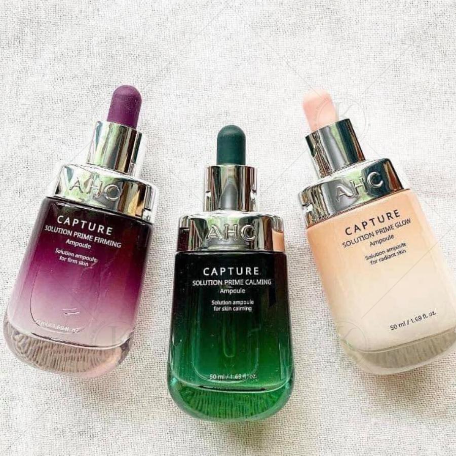 AHC Capture Solution Prime Ampoule, Moist, Revital, White, Calming, Moisturizing, Kbeauty, корейская косметика, образец