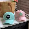Cute Funny Baseball Cap Women's Wide Brim Big Face Showing Face Small Cap New Hat Trend