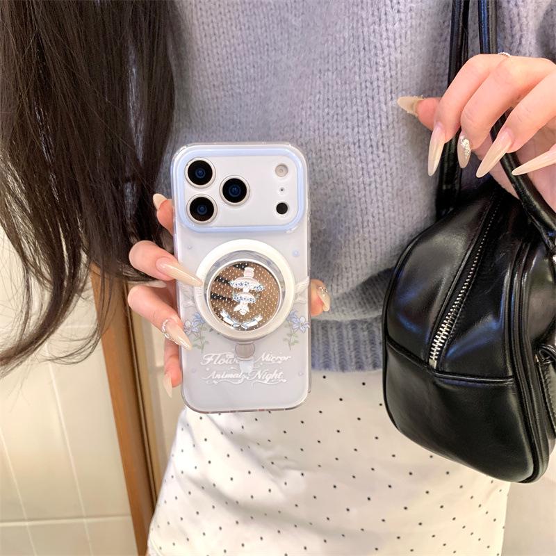 Французский Купидон Ангелочек Магнитный Чехол для Телефона для iPhone 14/15/16 Pro Max/17