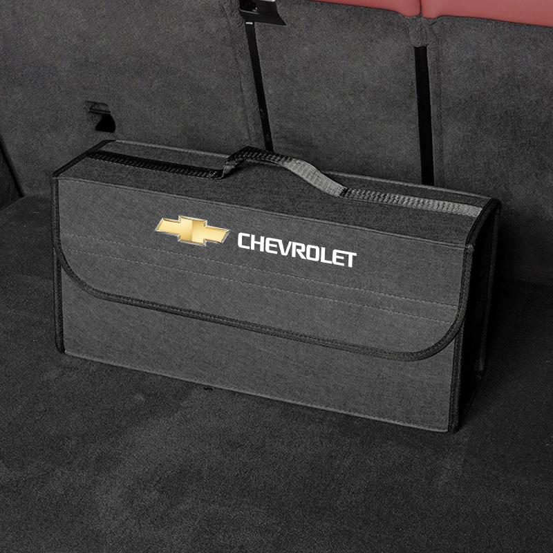 Car Trunk Organizer Bag Folding Tidying Box Storage Bins For Chevrolet Spark Captiva Cruze Malibu Equinox Trax Camaro Blazer YL5