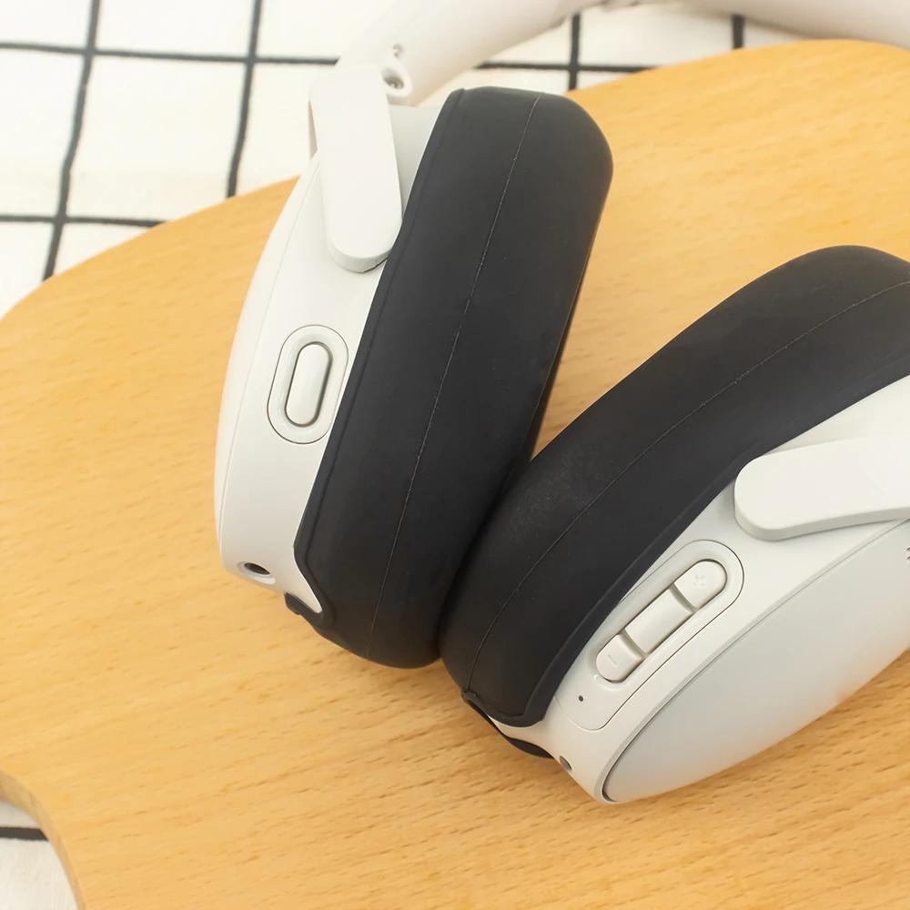 Моющийся силиконовый защитный чехол для наушников Bose QuietComfort QuietComfort Ultra Мягкий чехол для амбушюр