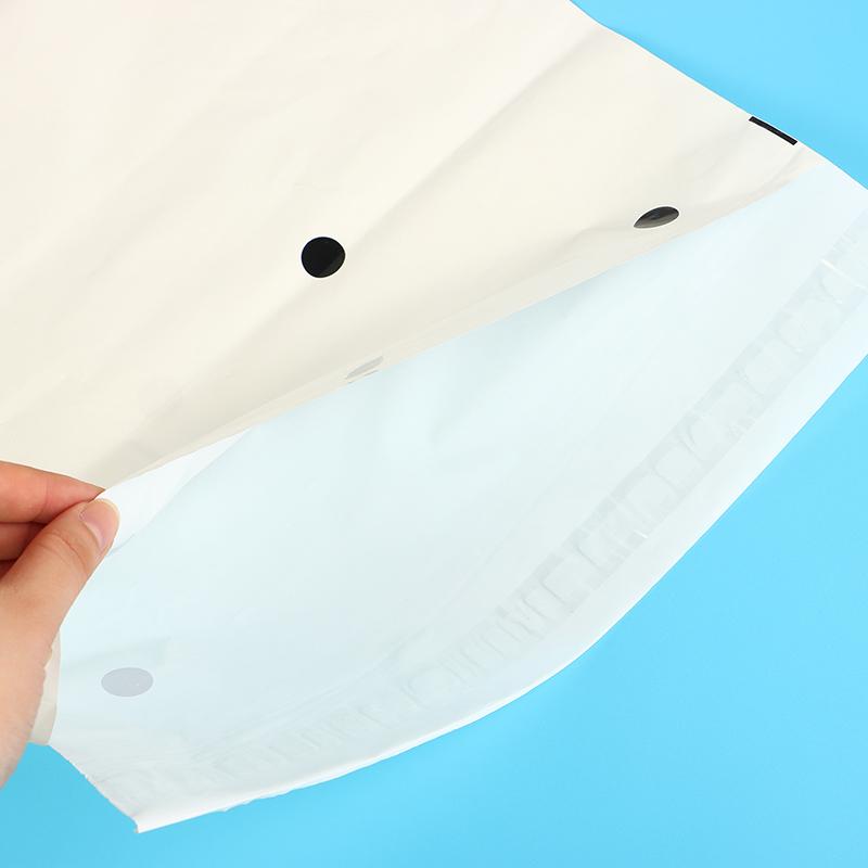 10 шт./лот Упаковочные пакеты с бантом Водонепроницаемый логистический пакет для одежды Почтовый пакет Заказной пластиковый почтовый пакет для доставки