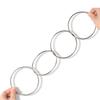 4Pcs/set Magic Rings Fun Toys Magical Tricks Classic Linking Iron Hoops Playing Props Close-up Magic for Beginner Magicians TMZ