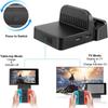 Портативная док-станция со светодиодной подсветкой RGB для Nintendo Switch/Switch2/Switch OLED, Настольное зарядное устройство, Док-станция, Поддержка ТВ-режима Switch