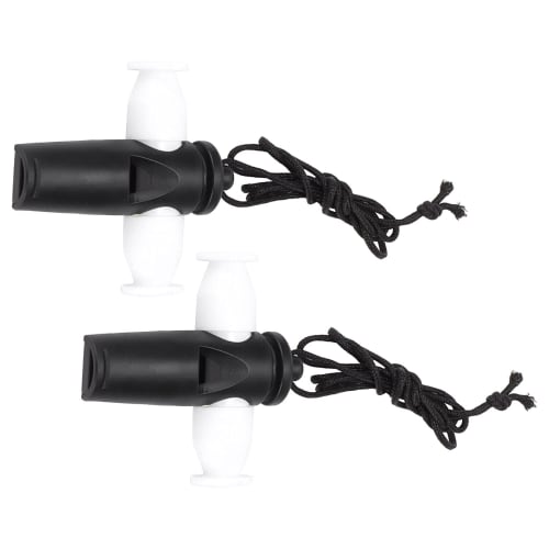 Samba Whistles, Musical Instrument Toys, Set of 2, ABS Plastic with Nylon Rope, for Kids, Samba Whistles, Samba Whistles, Musical Instrument Toys, Whi