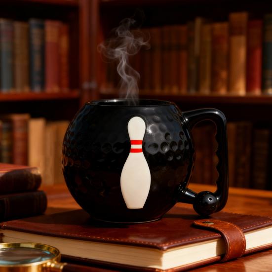 Кружка с ручкой в виде ручки для гольфа, текстура мяча для гольфа, вместительная, чашка для гольфа, кружка в виде спортивного мяча, подарок для энтузиаста гольфа, посуда для напитков