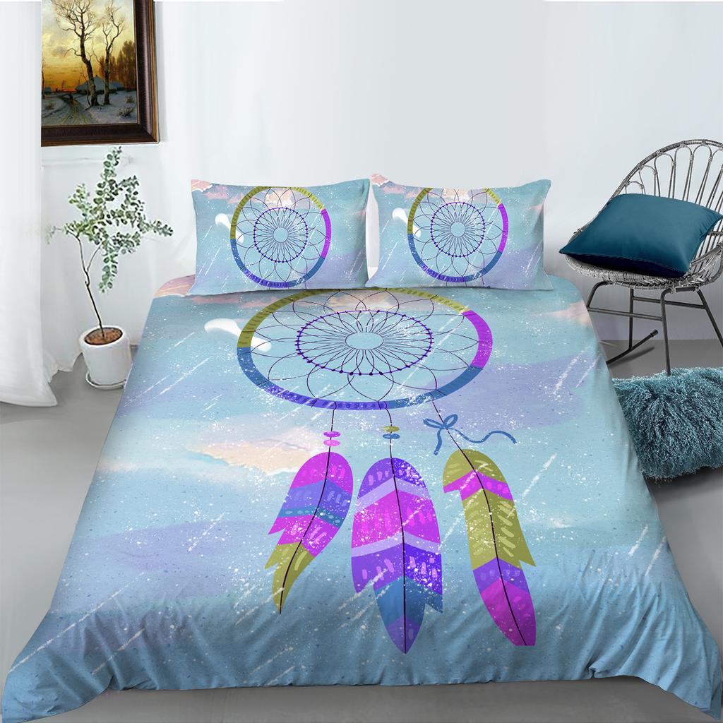 Dream Catcher Series Bedding Two Or Three Pieces 3D Digital Printing Polyester