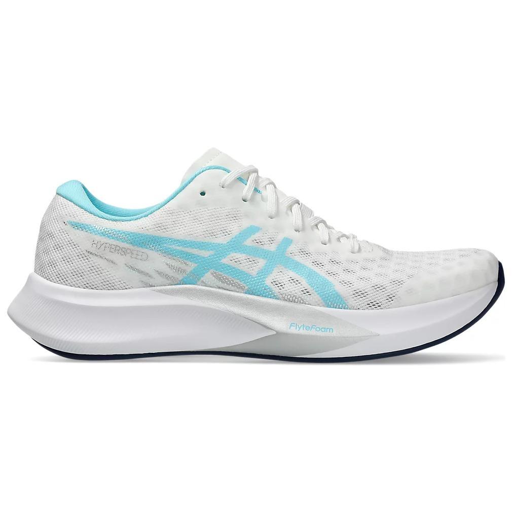 ASICS HYPER SPEED 4 Soft And Comfortable Abrasion Resistant Low top FLYTEFOAM Midsole Technology Racing Running Shoes Women's 1012B677-100