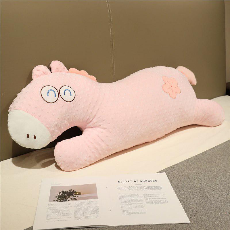 Подушка для беременных Pony Long Strip для сна на боку - Съемная и стирающаяся, с фиксацией между ног, большая подушка-поддержка спины