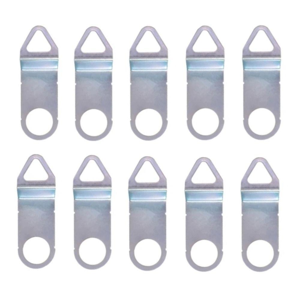 10pcs Metal Clock Movement Hook Universal Sturdy Wall Clock Hook Interior Parts Durable Clock Hanging Accessories