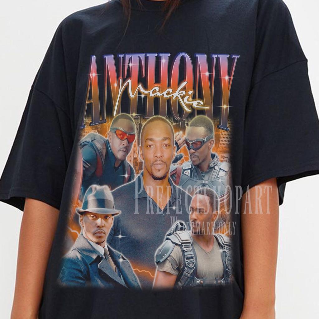 RETRO ANTHONY MACKIE Shirt, Anthony Mackie Homage Tshirt, Anthony Mackie Sweateshirt, Anthony Mackie Merch Shirt, Super Hero Fan Merch
