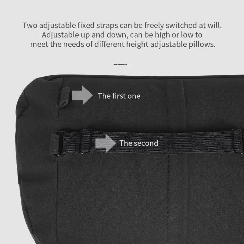 DOG1 For Volkswagen VW Rline TOURAN PASSAT TIGUAN POLO GOLF Sportage Ceed Soul Car Headrest Neck Support Seat Lumbar Cushion Soft