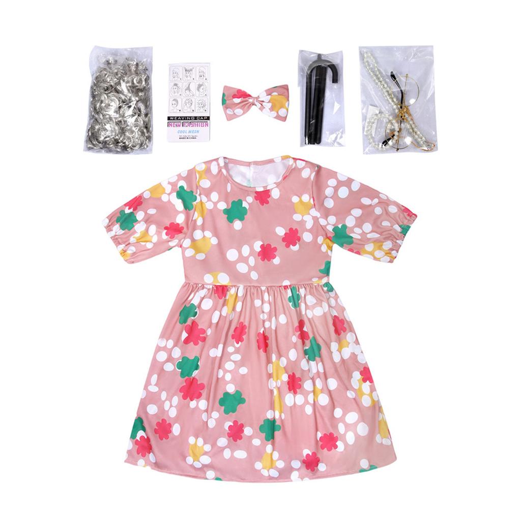 Бай Тянь Тянь Сюэ Жи Костюм для выступления дедушки и бабушки и детей Косплей костюм Костюм для выступления на Всемирный день книги