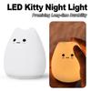 Animal Cat LED Colorful Night Light Night Lamp Indoor Sensor Lamp Children Kids Room