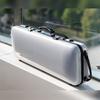 Christiana Carbon Fiber Rectangular Violin Case with Hygrometer and Password Lock (white Dot)