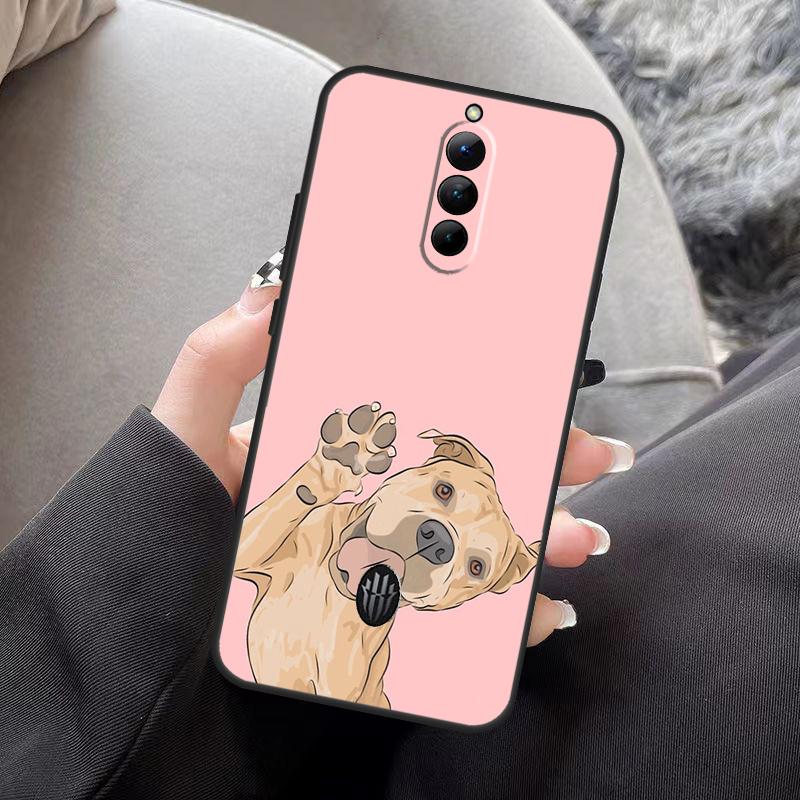 Чехол для телефона ZTE Nubia Red Magic 10S 10 Air 8 8S 9 9S 11 Pro Plus 5G 6R 7 6 7S 6S Pro с рисунком питбуля, задняя крышка