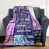 Happy 10Th Birthday! Gift Blanket Ultra-Soft Throw For Sofa Couch Office Bed Picnics Ideal for All Seasons Modern Style Perfect Gift Friends Y2