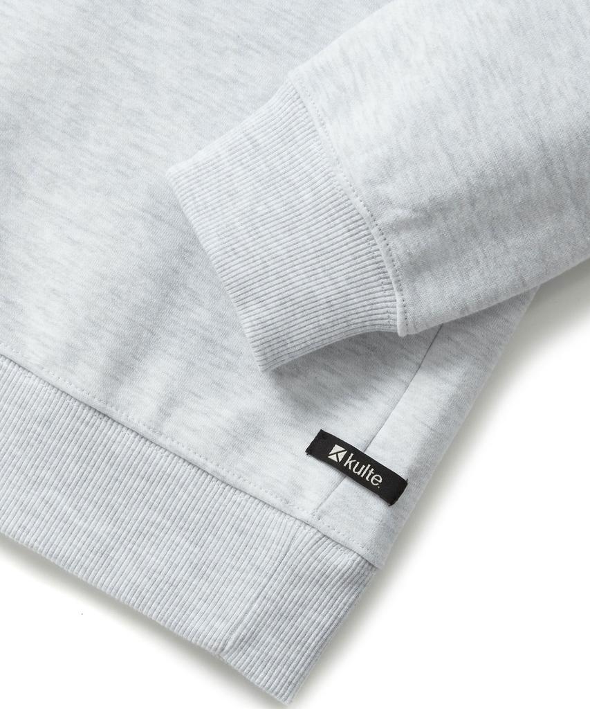 KULTE Snow Mountain Logo Crewneck L.Melange