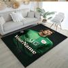 Manchester Personalized Name Floor Mat Perfect for Hallway Study room Foyer Bedrooms Anti-slip Rug Office home decor