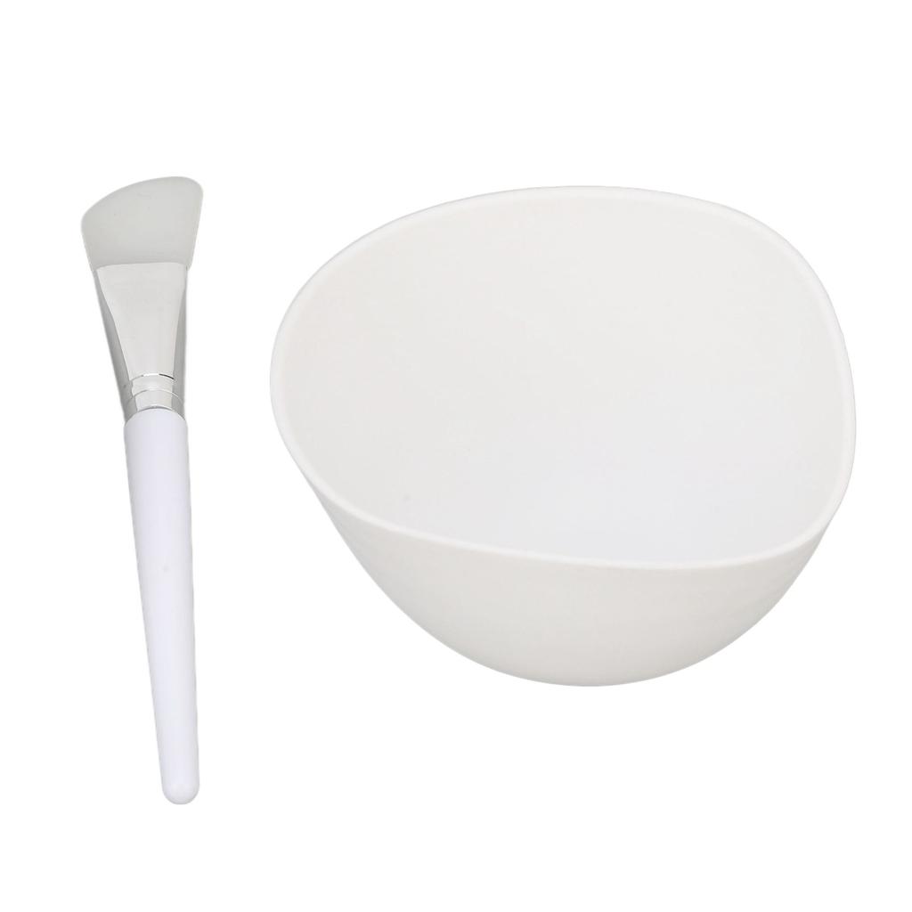 Face Mask Mixing Foldable Bowl Set DIY Silicone Lightweight Exquisite Silicone Brush Set