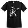 Футболка Dee Dee Ramone Rock Legends Силуэт Панк-басиста Музыкальная футболка