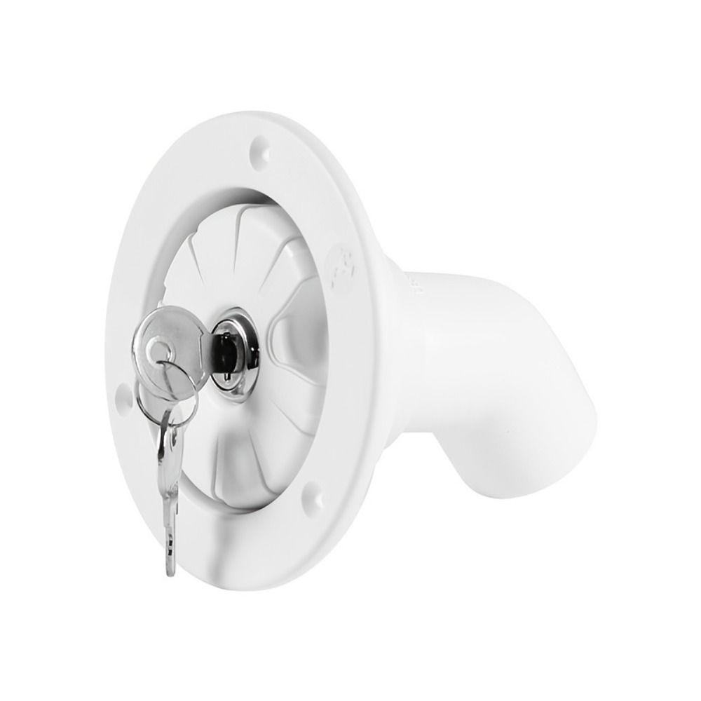 Белый/черный гравитационный водозаборник для автофургона, водозаборник с жестким заполнением, люк для прицепа