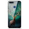 Honor 7C Case Tempered Glass Back Cover For Huawei Honor 7C AUM-L41 Case Honor 7A Pro Soft Bumper On Honor 7 C Honor 7A Case