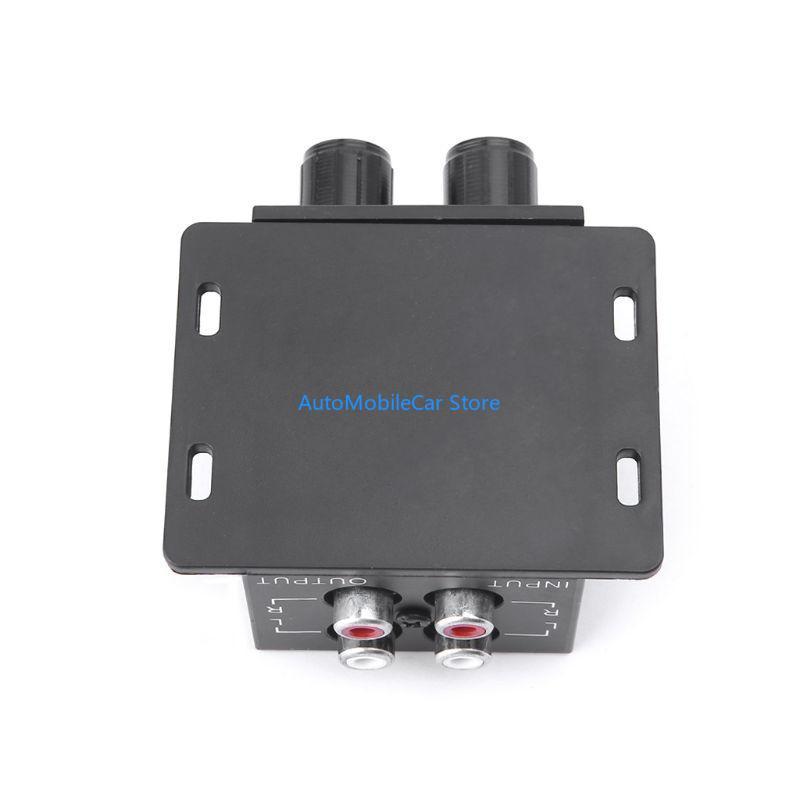 G8TE Car Regulator Amplifier Bass Subwoofer Stereo Controller 4 RCA
