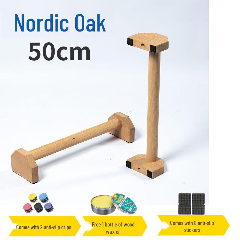 Solid Wood Russian Plank & Push-up Stands