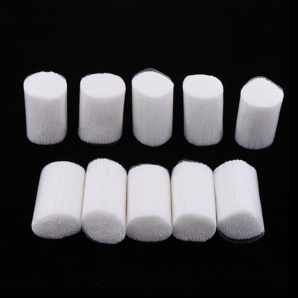 10 связок пряжи для вязания крючком ковриков для швейных поделок синего цвета